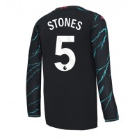 Camiseta Manchester City John Stones #5 Tercera Equipación Replica 2023-24 mangas largas